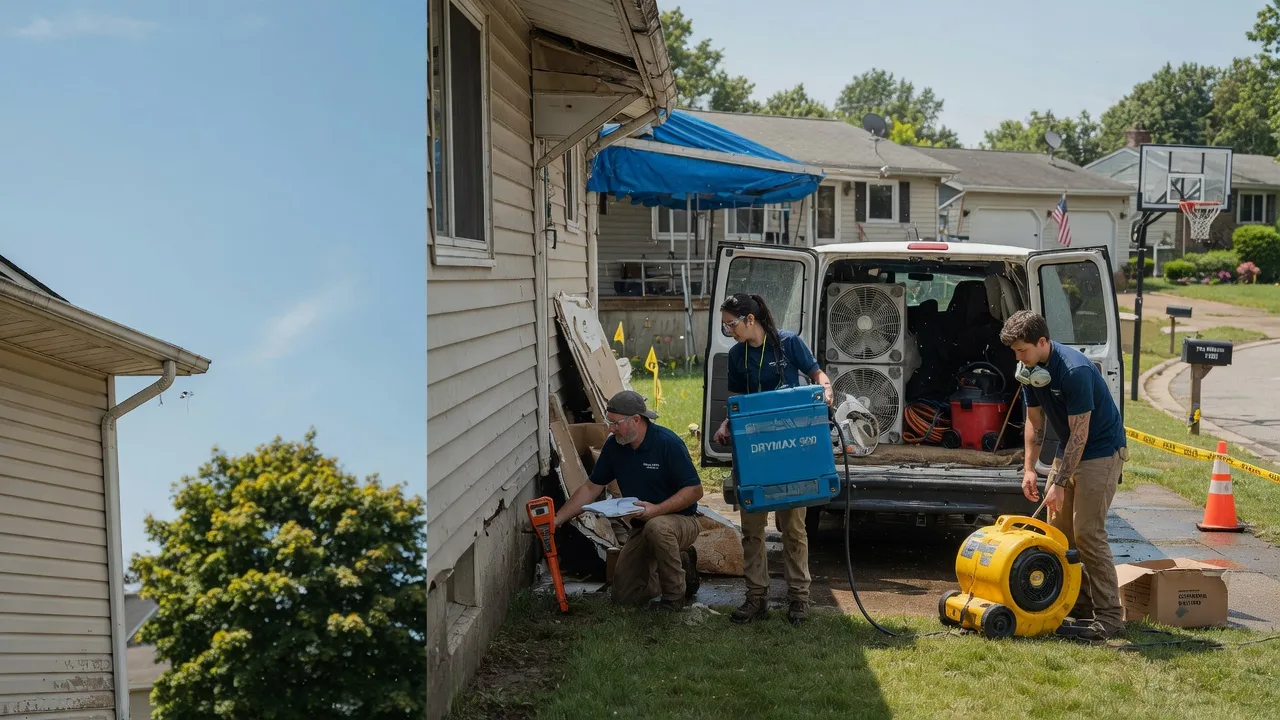 Ceiling Leak Cleanup in Warriors Mark, PA near me